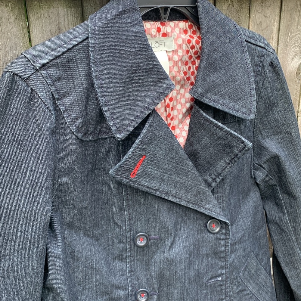 Loft Medium Denim Jacket!! - image 2